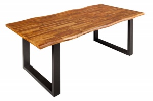 MASUTA DE SUFRAGERIE 140CM, GENESIS, DIN LEMN MASIV DE SALCAM SI METAL, ARTIM GROUP SELECTION