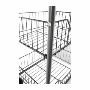 MASUTA MULTIFUNCTIONALA ATRES, ALB/ARGINTIU, DIN MDF, METAL SI PLASTIC, STIL MODERN, TK - Img 5
