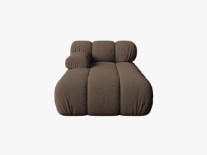 MODUL SEZLONG COLTAR BELLIS, PE STANGA, MARO, CU TAPITERIE DIN TEXTIL 3D SONIC, MICADONI