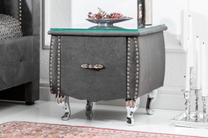 NOPTIERA 45CM, EXTRAVAGANCIA, COD 39356, GRI, STIL MODERN