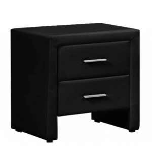 NOPTIERA DIN PIELE ECO NEGRU CASTEL STIL MODERN TK - Img 2