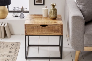 NOPTIERA, IRON CRAFT 45CM, NATURAL MANGO, STIL VINTAGE