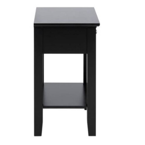 NOPTIERA LINNEA, NEAGRA, DIN MDF, STIL CLASIC B2 - Img 4