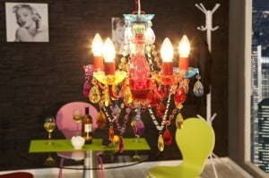 OFERTA !!! CANDELABRU MULTICOLOR KARAT DESIGN CLASIC - Img 2