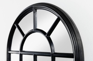 OGLINDA DECORATIVA, CASTILLO 140CM, DE CULOARE NEAGRA, COD 43631 - Img 2