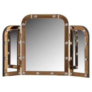 OGLINDA JAIRA, MI-0107, CONFECTIONATA DIN ALUMINIU, OGLINDA, STICLA SI MDF, STIL MODERN