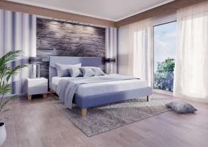 PAT DE LUX KAYA TEXTIL GRI - DESIGN SCANDINAV