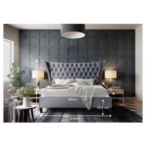 PAT MATRIMONIAL 160x200 ALESIA STIL MODERN TK - Img 2