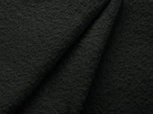 PAT TAPITAT LUPINE, 160X200, NEGRU, SOMIERA RABATABILA, CU TAPITERIE DIN TEXTIL BOUCLE BALOO, MICADONI - Img 5