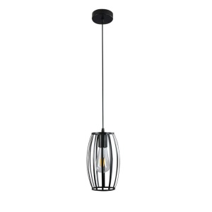 PENDUL 181686, LOFT STYLE, 13x23/113 cm, NEGRU, DIN OTEL SI METAL DE INALTA CALITATE, STIL MODERN, TU