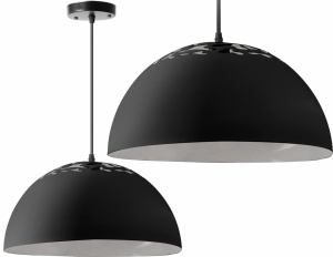 PENDUL BLACK APP238-1CP, 40x20 cm, NEGRU, DIN METAL, STIL MODERN, TU