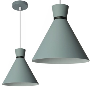 PENDUL KONA APP094-1CP, 20x120 cm, GRI MAT, DIN METAL, STIL MODERN, TU