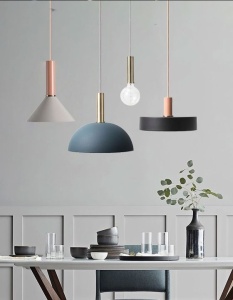 PENDUL OSTI A WHITE / GOLD APP106-1CP, 5x100 cm, ALB, DIN ALUMINIU, STIL MODERN, TU - Img 6