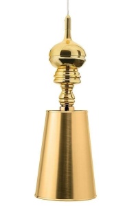 PENDUL QUEEN 25, AURIU, DIN ALUMINIU SI PLASTIC, STIL MODERN, B2