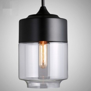 PENDUL ZENIT C BLACK APP020-1CP, 25x18/100 cm, NEGRU, DIN STICLA DE INALTA CALITATE, METAL SI PLASTIC, STIL MODERN, TU - Img 2