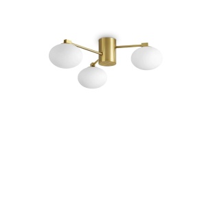PLAFONIERA HERMES PL3 D60, ALAMA, DIN METAL, STIL MODERN