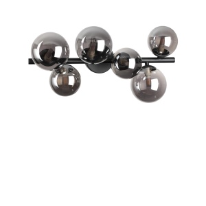 PLAFONIERA PERLAGE PL6, FUMURIU, DIN METAL, STIL MODERN