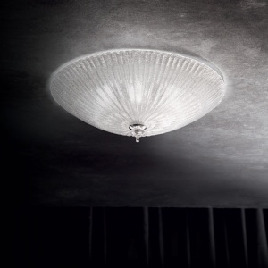 PLAFONIERA SHELL PL6, TRANSPARENT, DIN STICLA, STIL MODERN - Img 3