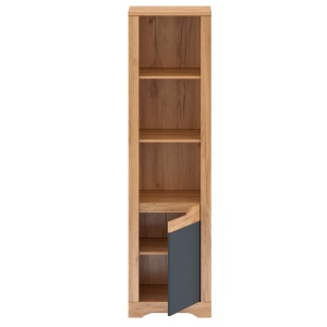 RAFT DESCHIS FIDEL R2, MODEL DREAPTA, STEJAR CRAFT AURIU/GRI GRAFIT, DIN DTD LAMINAT SI MDF, STIL MODERN, TK - Img 3