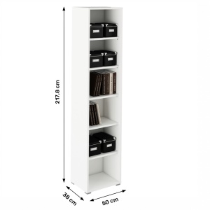 RAFT INALT RIOMA TYP 02, ALB, DIN DTD LAMINAT, STIL MODERN, TK - Img 2