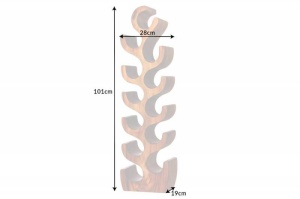 RAFT ORGANIZATOR 100CM, ARTE, LEMN MASIV, DESIGN MODERN, COD 41809 - Img 6