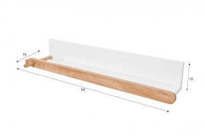 RAFT PENTRU CAMERA BEBELUSI LOTTA ALB/STEJAR DESIGN SCANDINAV BA - Img 3