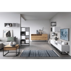 RAFT SUSPENDAT SPRING ER30, GRAFIT/NEGRU, DIN DTD LAMINAT, STIL MODERN, TK - Img 4