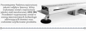 RIGOLA DUS, REA LINE 2, 100 CM, DESIGN ATRACTIV, CALITATE SUPERIOARA, REA