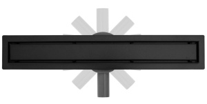 RIGOLA DUS, REA NEO PRO 2IN1, 70 CM, NEGRU, DESIGN MODERN, CALITATE SUPERIOARA, REA - Img 3