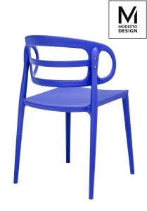 SCAUN ALBASTRU INCHIS DIN POLIPROPILENA MARCUS STIL MODERN B2 - Img 2