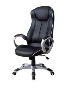SCAUN BIROU TAURUS NEGRU STIL MODERN HALMAR