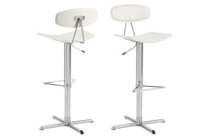 SCAUN DE BAR ALB BLAISE STIL MODERN B2 - Img 3
