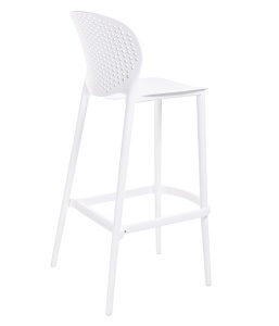 SCAUN DE BAR ALB HOKER VENTO BAR STIL MODERN B2 - Img 2