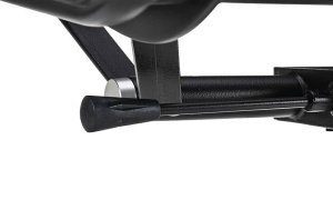 SCAUN DE BIROU AERON PRESTIGE PLUS, NEGRU, PIELE NATURALA SI METAL, STIL MODERN - Img 3