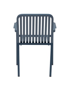SCAUN DE TERASA PUREZZA 21, REALIZAT DIN ALUMINIU, CULOARE ALBASTRU, PENTRU UZ COMERCIAL, ARTIM GROUP SELECTION - Img 3