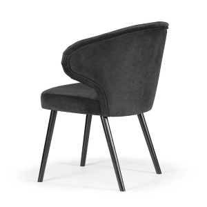 SCAUN DINING ANKARA, NEGRU, STIL MODERN - Img 5