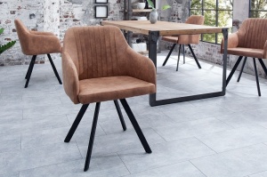 SCAUN DINING, DESIGN VINTAGE/INDUSTRIAL, LUCCA, NEGRU/MARO VINTAGE, ARTIM GROUP SELECTION