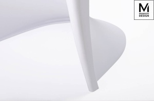 SCAUN DINING HOVER, ALB MAT, DIN POLIPROPILENA, STIL MODERN - Img 4