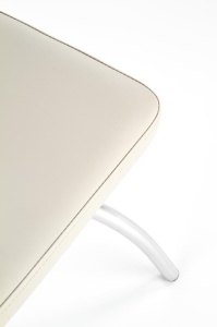 SCAUN DINING K297 CROM/GRI DESCHIS STIL MODERN HALMAR - Img 6