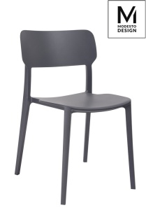 SCAUN GRI DIN POLIPROPILENA AGAT STIL MODERN B2