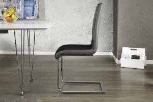 SCAUN METROPOLIS II NEGRU ANTRACIT 20110 DESIGN MODERN - Img 2