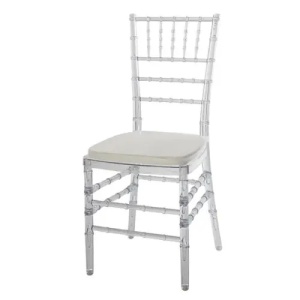 SCAUN PENTRU EVENIMENTE, CHIAVARI AMERICAN, DIN MATERIAL PLASTIC FOARTE REZISTENT, TRANSPARENT, STIVUIBIL - Img 5