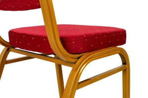SCAUN PENTRU HORECA, HERON, METAL SI TEXTIL, NEGRU, ARTIM GROUP SELECTION - Img 5