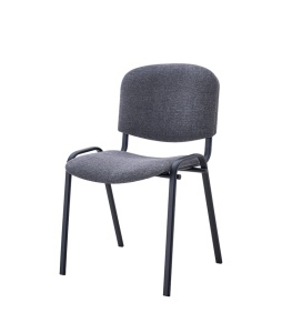 SCAUN PENTRU PROIECTE B2B, ISO 24H BL T0052 GRI, DIN OTEL SI TEXTIL, PENTRU UZ COMERCIAL, ARTIM GROUP SELECTION