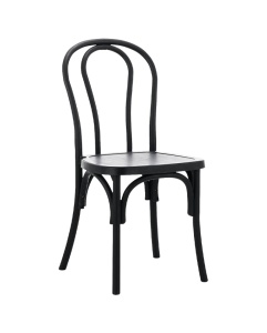 SCAUN PENTRU SALI DE EVENIMENTE MONET POLYWOOD NEGRU, CONFECTIONAT DIN POLIPROPILENA - Img 3