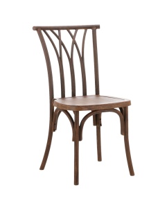 SCAUN PENTRU SALI DE EVENIMENTE VIENA POLYWOOD WALNUT, CONFECTIONAT DIN POLIPROPILENA - Img 2