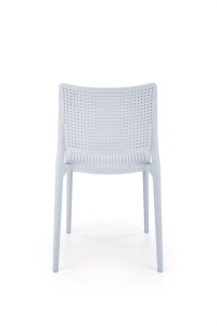 SCAUN TERASA K514, ALBASTRU DESCHIS, DIN POLIPROPILENA , STIL MODERN, SUPRAPOZABIL - Img 6