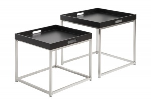 SET 2 MASUTE DE CAFEA ELEMENTS 39836 DIN MDF STIL MODERN - Img 6