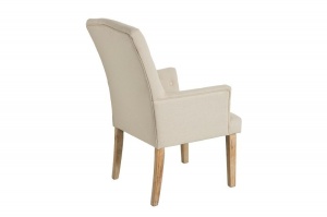 SET 2 SCAUNE CU BRATE LONG ISLAND BEJ 38785 DESIGN MODERN - Img 4