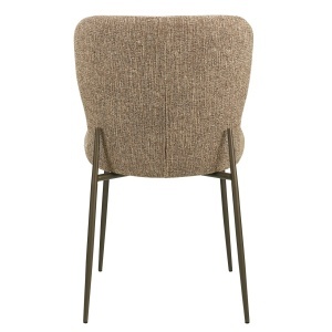 SET 2 SCAUNE DINING, ODARBY, REALIZAT DIN METAL SI TEXTIL IGNIFUG, CULOARE MARO, DESIGN DEOSEBIT, RICHMOND INTERIORS - Img 4